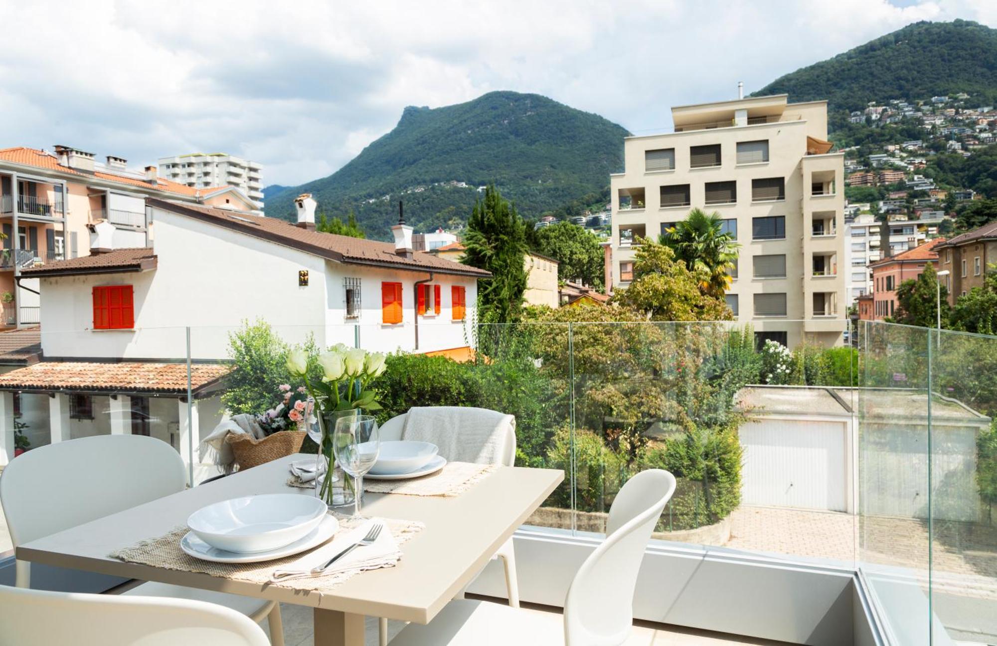 Regalia Suites - Free Parking Lugano Zimmer foto